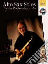 Alto Sax Solos for the Performing Artist libro str