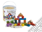 Giochi In Legno - Fustino Costruzioni 50 Pz giochi