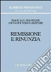 Remissione e rinunzia libro