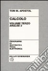 Calcolo. Vol. 3: Analisi 2 libro
