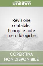 Revisione contabile. Principi e note metodologiche