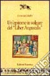 Un'epitome in volgare del «Liber augustalis» libro