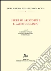 Studi su Aristotele e l'aristotelismo libro