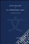 Storia della letteratura cinese Storia della letteratura cinese