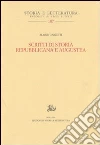 Scritti di storia repubblicana e augustea libro