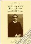 Del rapporto con Rudolf Steiner. Il mistero della posa della pietra di fondazione libro