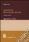 Lezioni di procedura penale libro