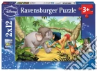 Ravensburger 07587 - Puzzle 2x12 Pz - Jungle Book puzzle