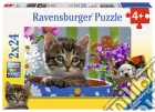 Ravensburger 08971 - Puzzle 2x24 Pz - Simpatici Amici puzzle
