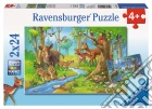 Ravensburger 09117 - Puzzle 2x24 Pz - Gli Animali Della Foresta puzzle