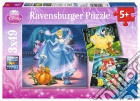 Ravensburger 09339 - Puzzle 3x49 Pz - Principesse Disney - Ariel, Biancaneve e Cenerentola puzzle
