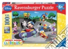 Ravensburger 10871 - Puzzle XXL 100 Pz - La Casa Di Topolino - Allo Skate-Park puzzle