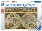 Ravensburger 17054 - Puzzle 3000 Pz - Mappamondo 1665 puzzle