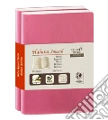 Taccuini duo habana smooth a righe 10x15 rosa melograno scrittura