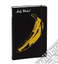 Taccuino andy warhol a righe 16x24 banana scrittura