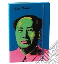 Taccuino andy warhol a righe 10x15 mao scrittura