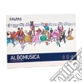 ALBUM MUSICA 17X24 5 PENTAGRAMMI FG.8 scrittura